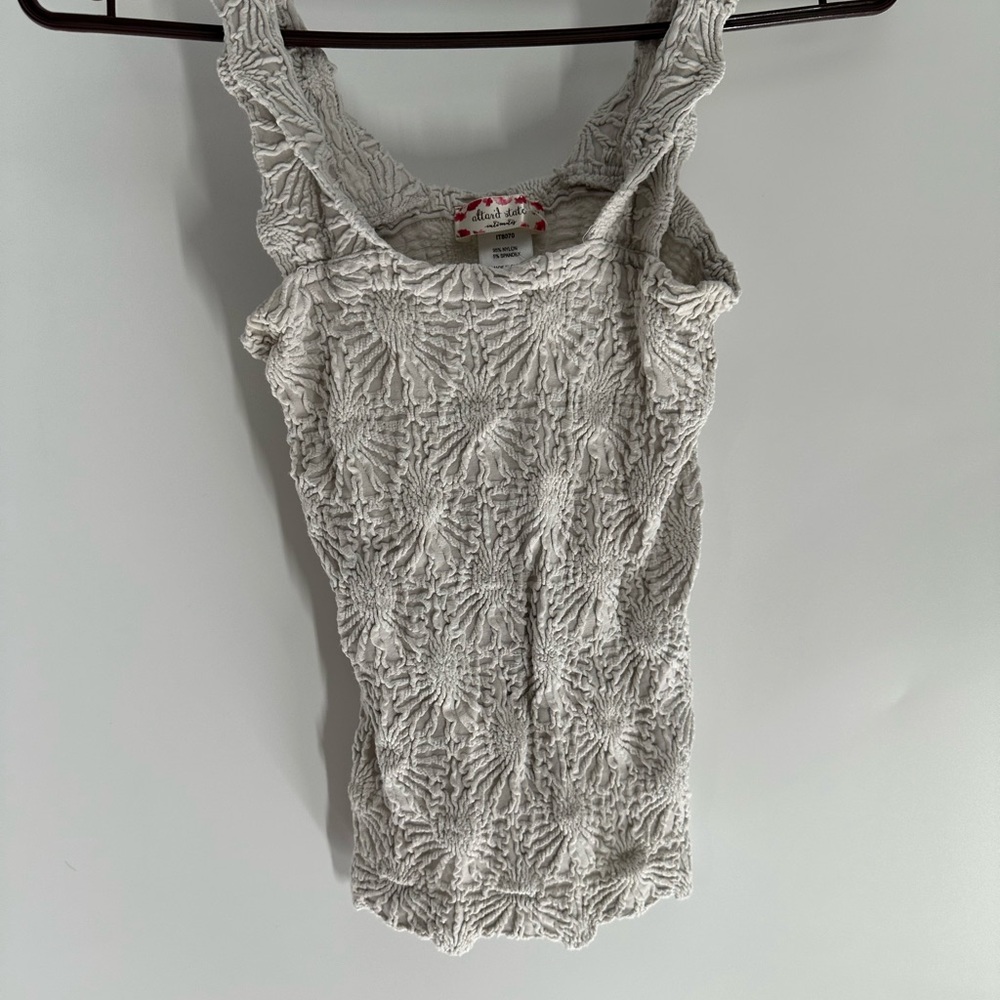 Altar'd State Textured Knit Top in Cream
